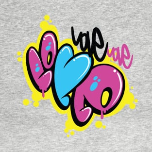 Love Throwie (Blue Heart) T-Shirt